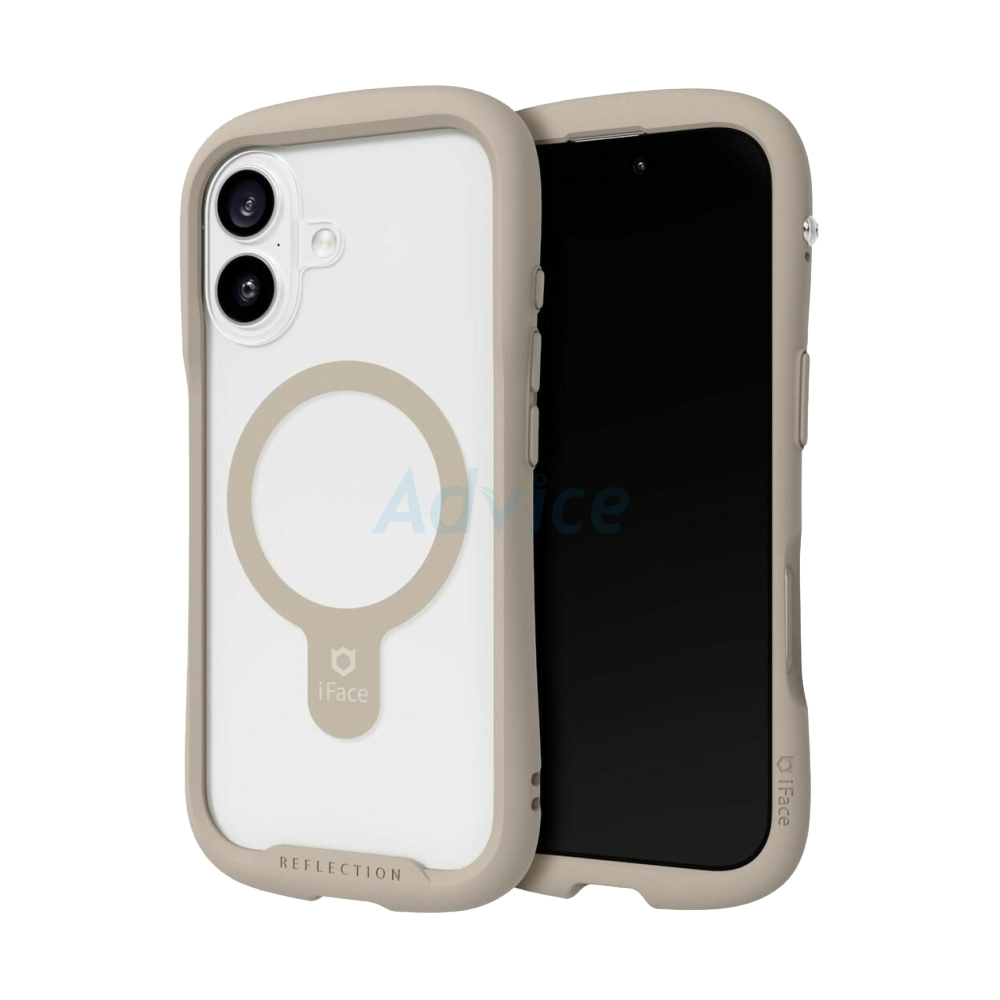 Case iPhone 17 iFace Reflection MagSynq Beige