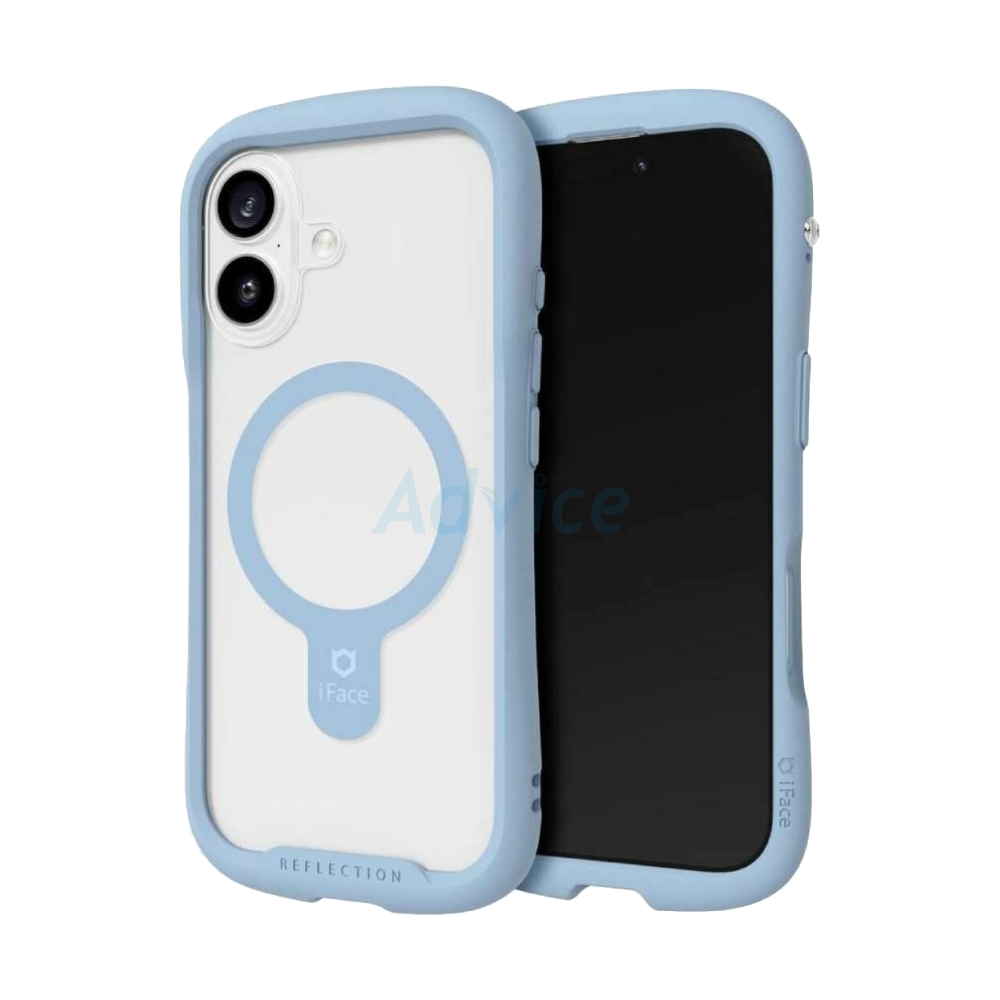 Case iPhone 17 iFace Reflection MagSynq Pale Blue