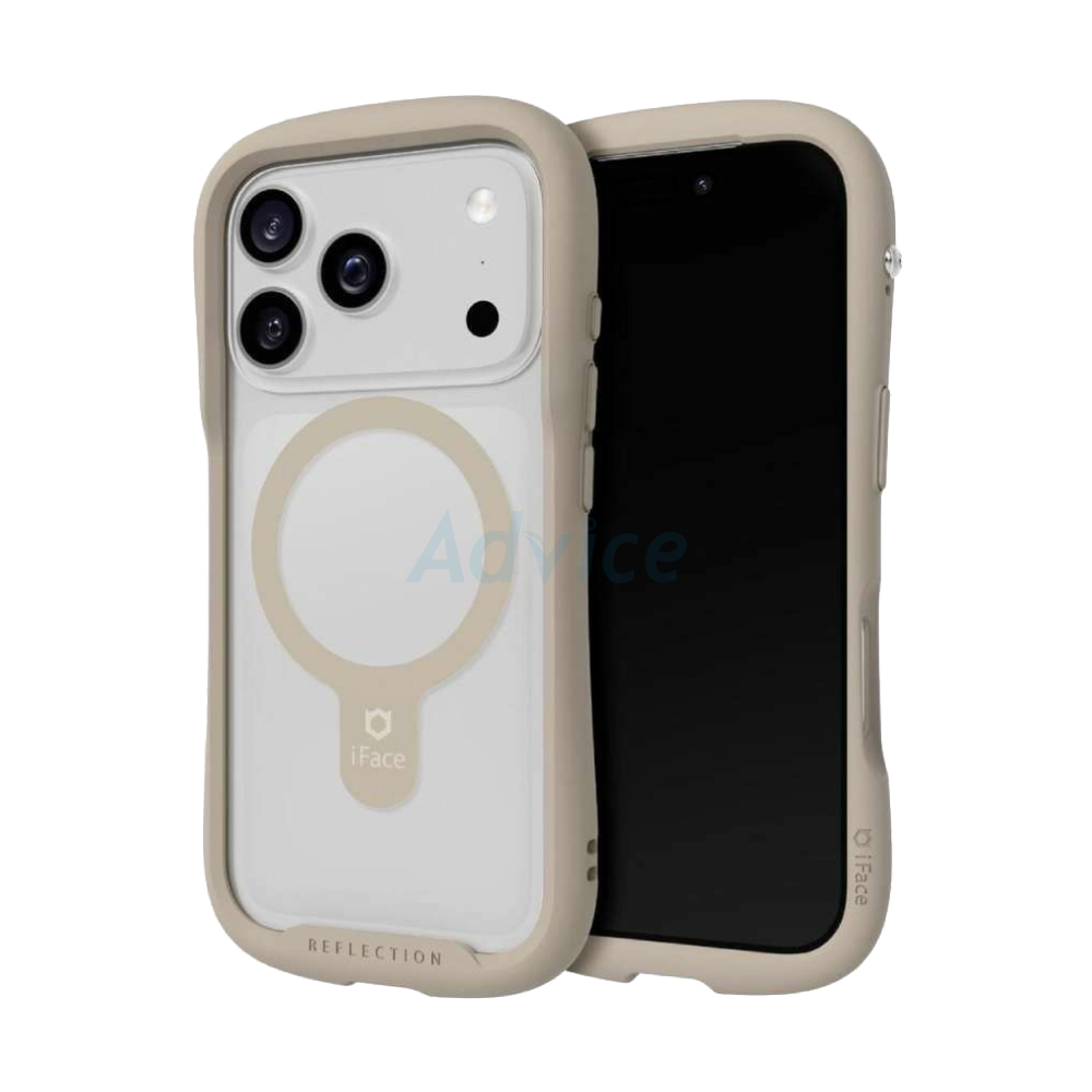 Case iPhone 17 Pro iFace Reflection MagSynq Beige