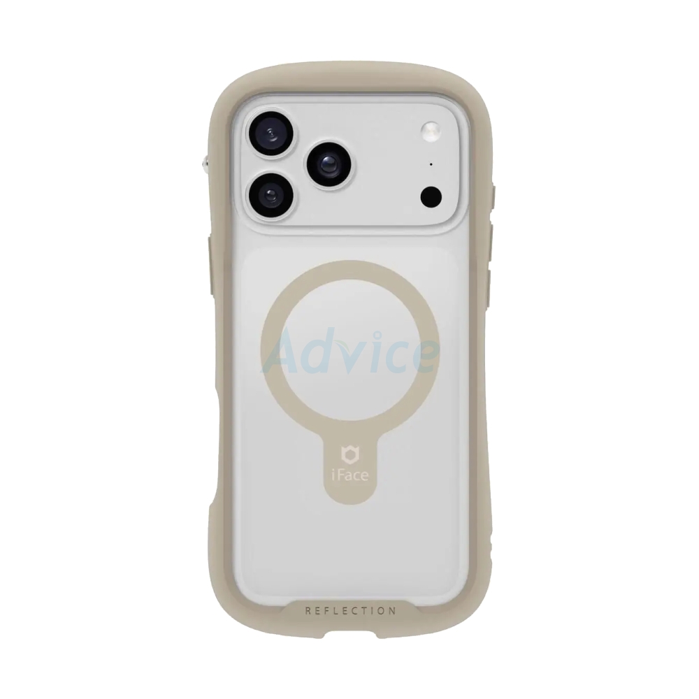 Case iPhone 17 Pro Max iFace Reflection MagSynq Beige