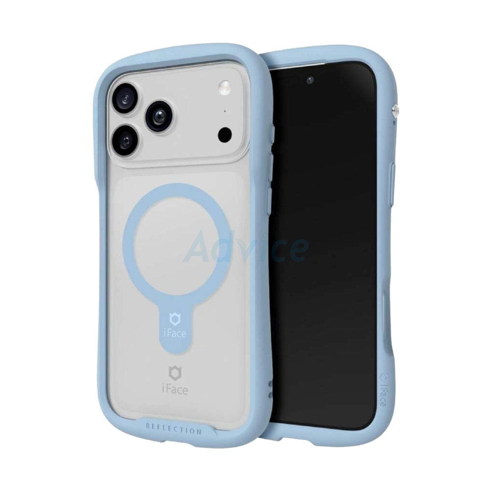 Case iPhone 17 Pro Max iFace Reflection MagSynq Pale Blue