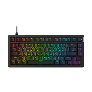 KEYBOARD HYPERX ALLOY RISE 75 BLACK (RED SWITCH คีย์บอร์ด)