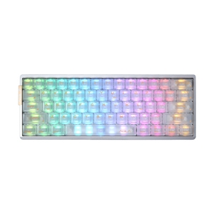 KEYBOARD AULA AG60 WHITE /EN (SNOW MAGNETIC SWITCH คีย์บอร์ด)