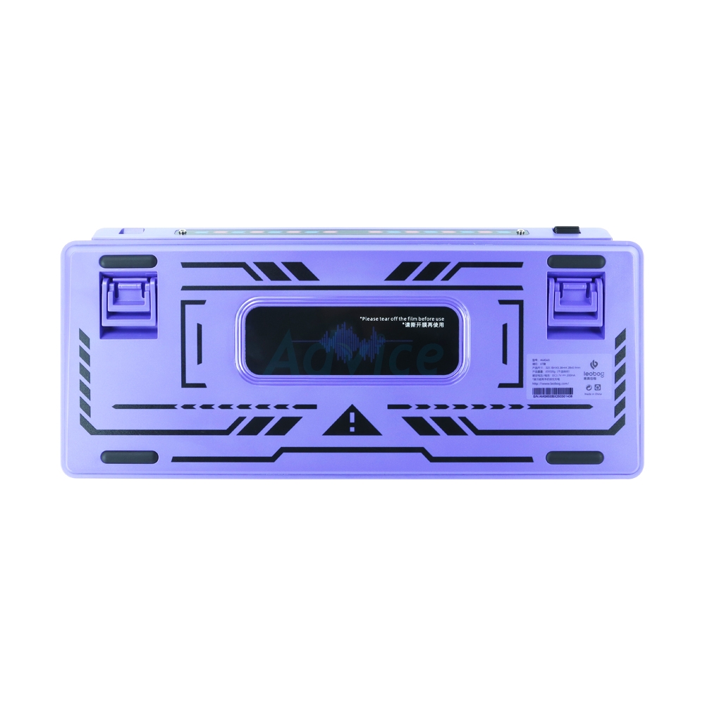 KEYBOARD WIRELESS BLUETOOTH AULA AMG65 PURPLE /EN (JASPER SWITCH คีย์บอร์ด)