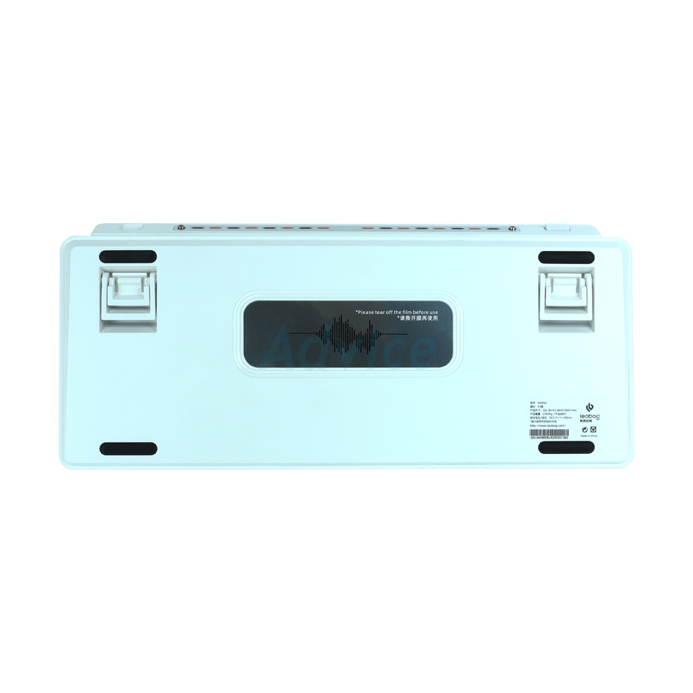 KEYBOARD WIRELESS BLUETOOTH AULA AMG65 WHITE /EN (JASPER SWITCH คีย์บอร์ด)
