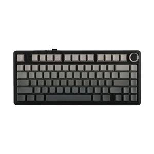 KEYBOARD WIRELESS BLUETOOTH AULA F75 PRO BLACK GRADIENT GREY (GREEN SWITCH คีย์บอร์ด)