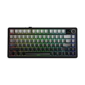 KEYBOARD WIRELESS BLUETOOTH AULA F75MAX GRADIENT GRAY (GREEN SWITCH คีย์บอร์ด)