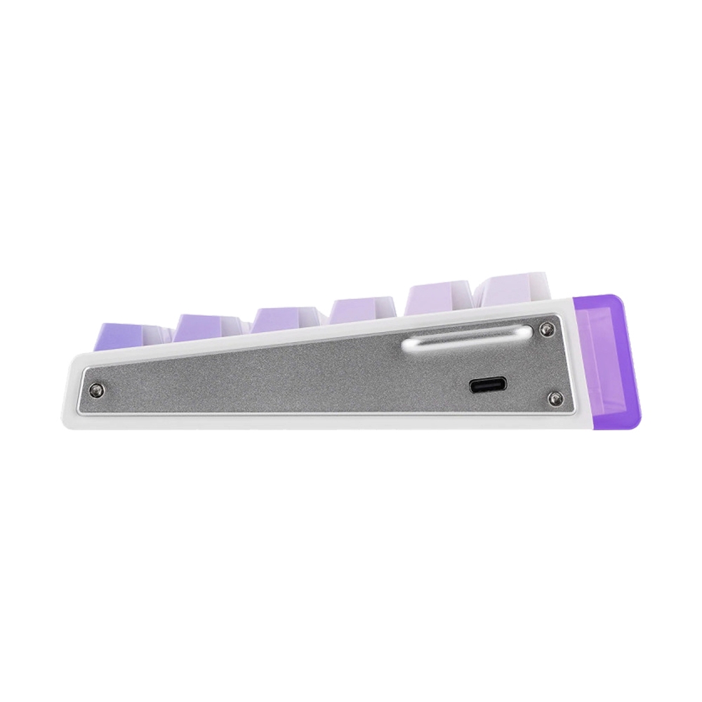 KEYBOARD AULA HERO84HE GRADIENT PURPLE (JADE KING MAGNETIC SWITCH คีย์บอร์ด)