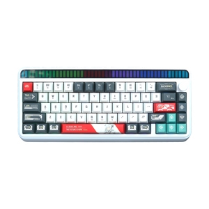 KEYBOARD WIRELESS BLUETOOTH AULA LEOBOG HI65 WHITE (JASPER SWITCH คีย์บอร์ด)