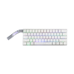 KEYBOARD AULA MINI60 WHITE (CT LINGYUN MAGNETIC SWITCH คีย์บอร์ด)
