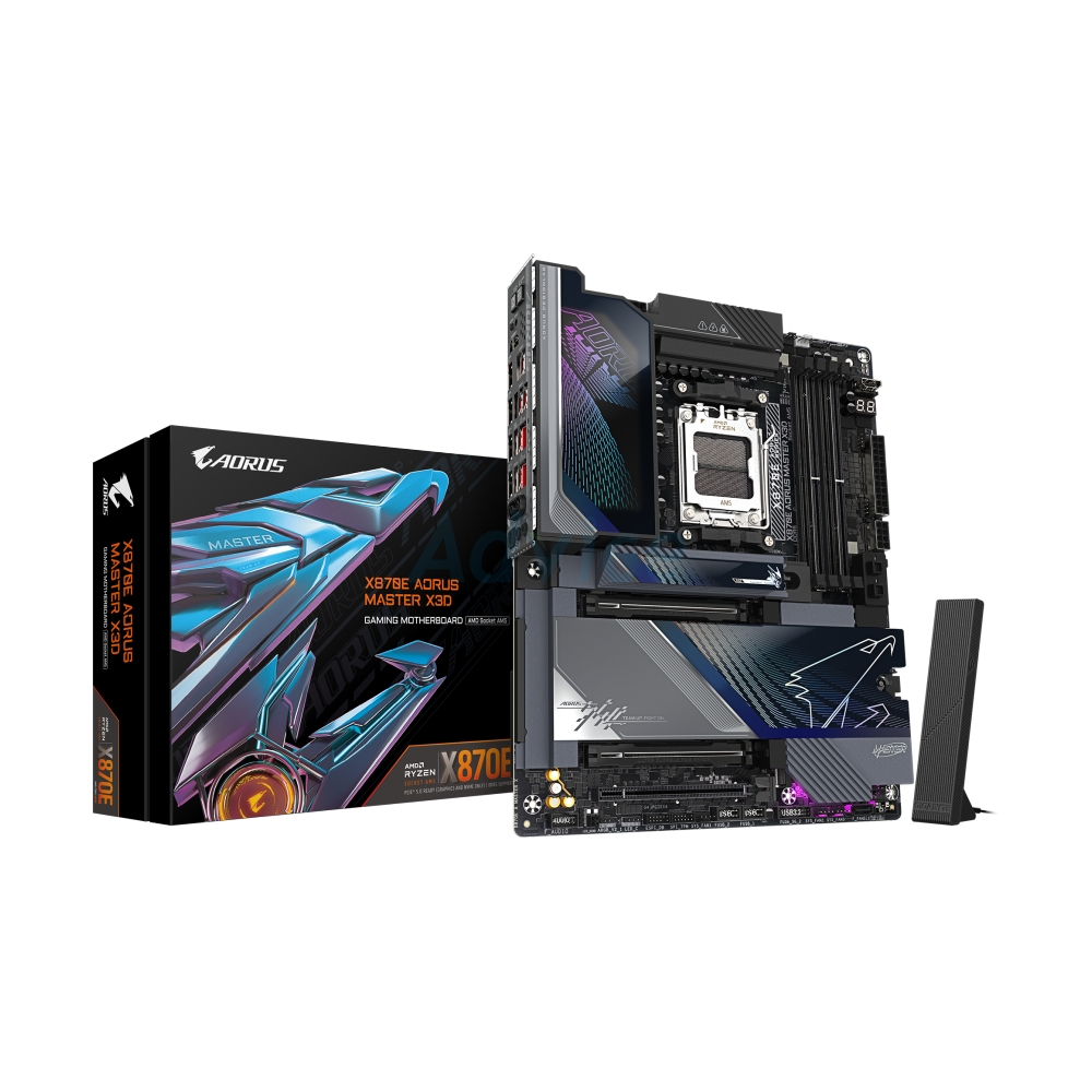 MAINBOARD (AM5) GIGABYTE X870E AORUS MASTER X3D DDR5 (REV. 1.0)