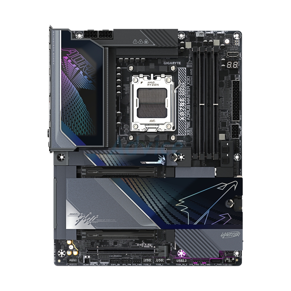 MAINBOARD (AM5) GIGABYTE X870E AORUS MASTER X3D DDR5 (REV. 1.0)