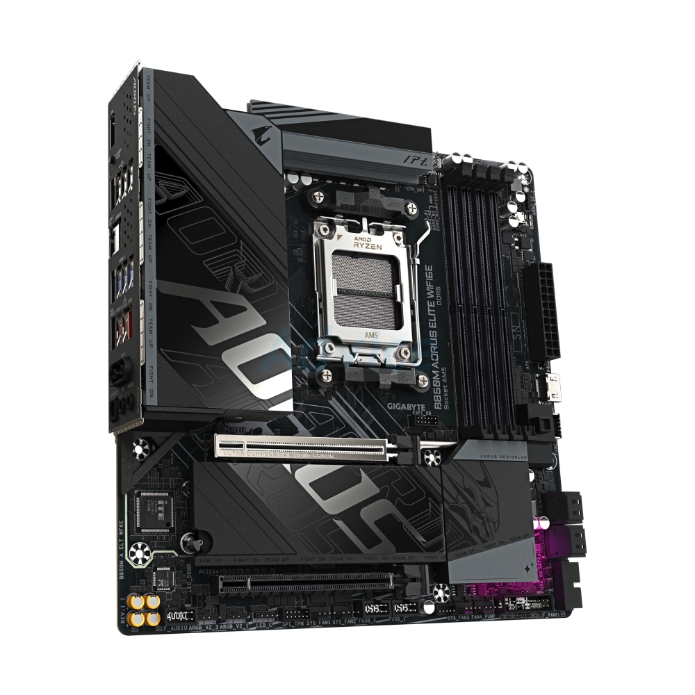 MAINBOARD (AM5) GIGABYTE B850M AORUS ELITE WIFI6E DDR5 (REV. 1.1)