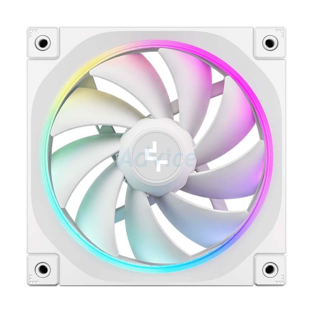 FAN CASE 12CM DEEPCOOL FL12 ARGB WHITE