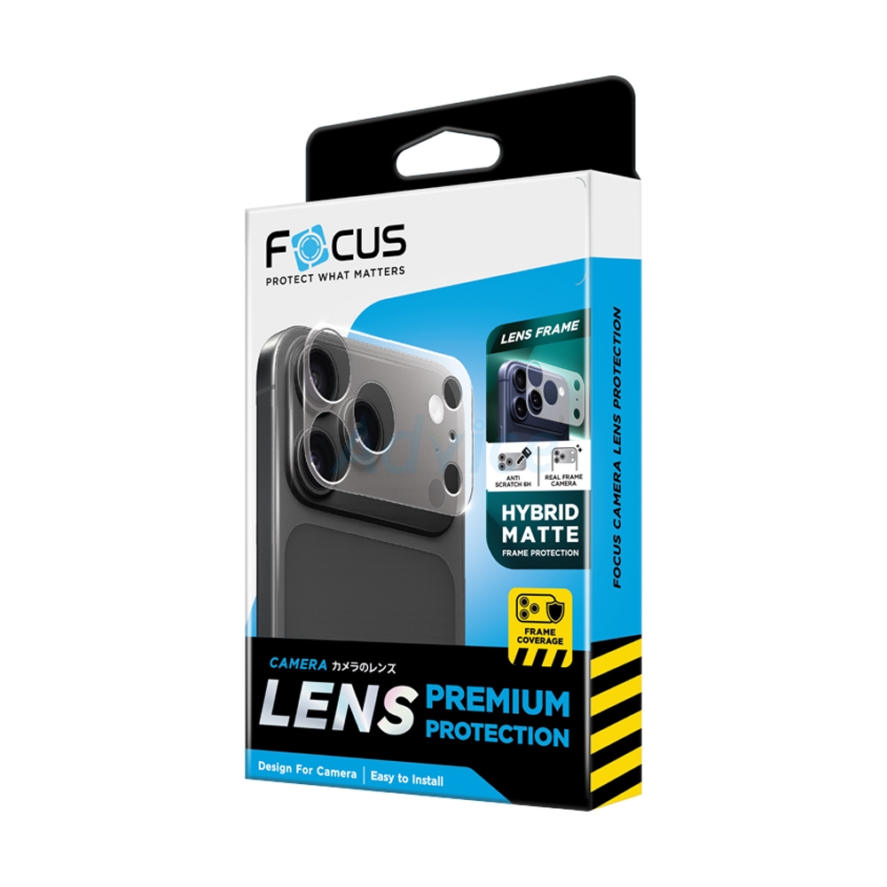 ฟิล์มกล้อง iPhone 17 Pro FOCUS Lens Frame Hybrid Matte