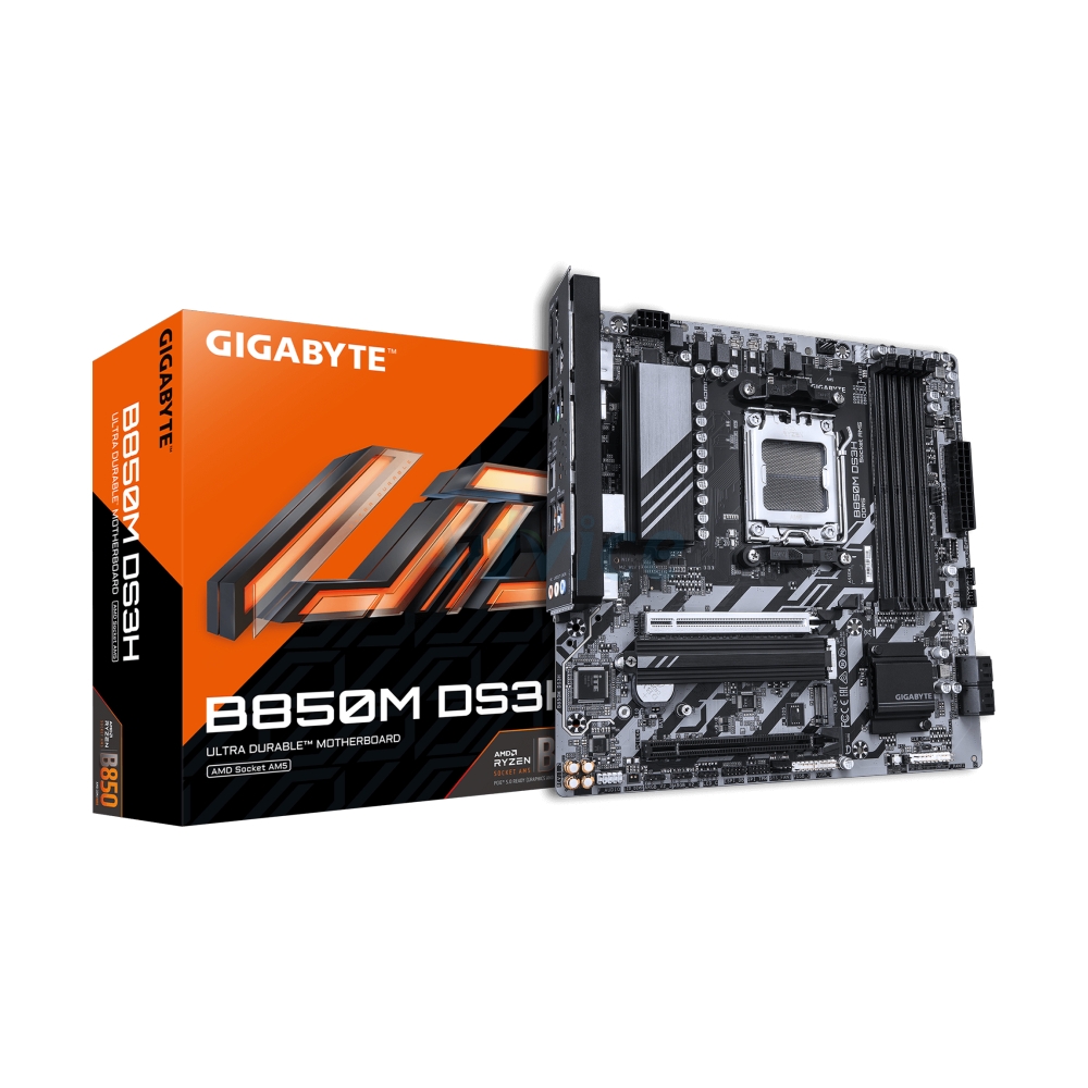 MAINBOARD (AM5) GIGABYTE B850M DS3H DDR5 (REV. 1.2)