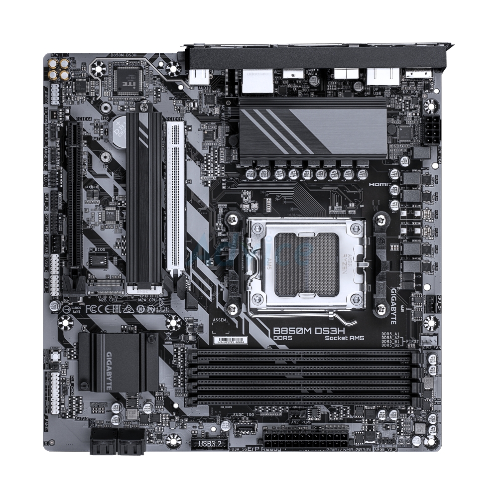 MAINBOARD (AM5) GIGABYTE B850M DS3H DDR5 (REV. 1.2)