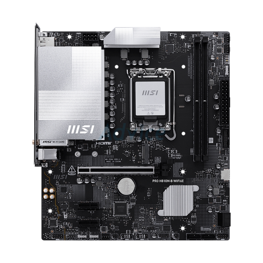 MAINBOARD (1851) MSI PRO H810M-B WIFI6E DDR5
