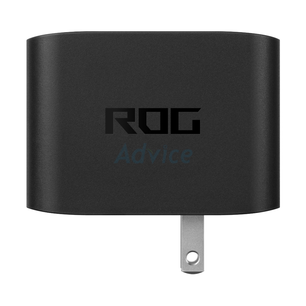 Adapter 3 Ports (1USB+1Type-C+1HDMI) ROG Gaming Charger Dock (65W,AC65-03) Black