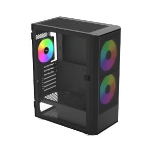 ATX CASE (NP) MONTECH X2 PLUS BLACK