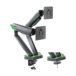 MONITOR ARM HUMANMOTION HUMANEX TX03-2 DUAL (HX-ARM-TX03-2G) GRAY