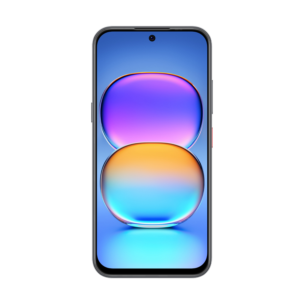 Zte nubia v80 pro črn pametni telefon s 6,75-palčnim 120hz zaslonom – pogled od spredaj