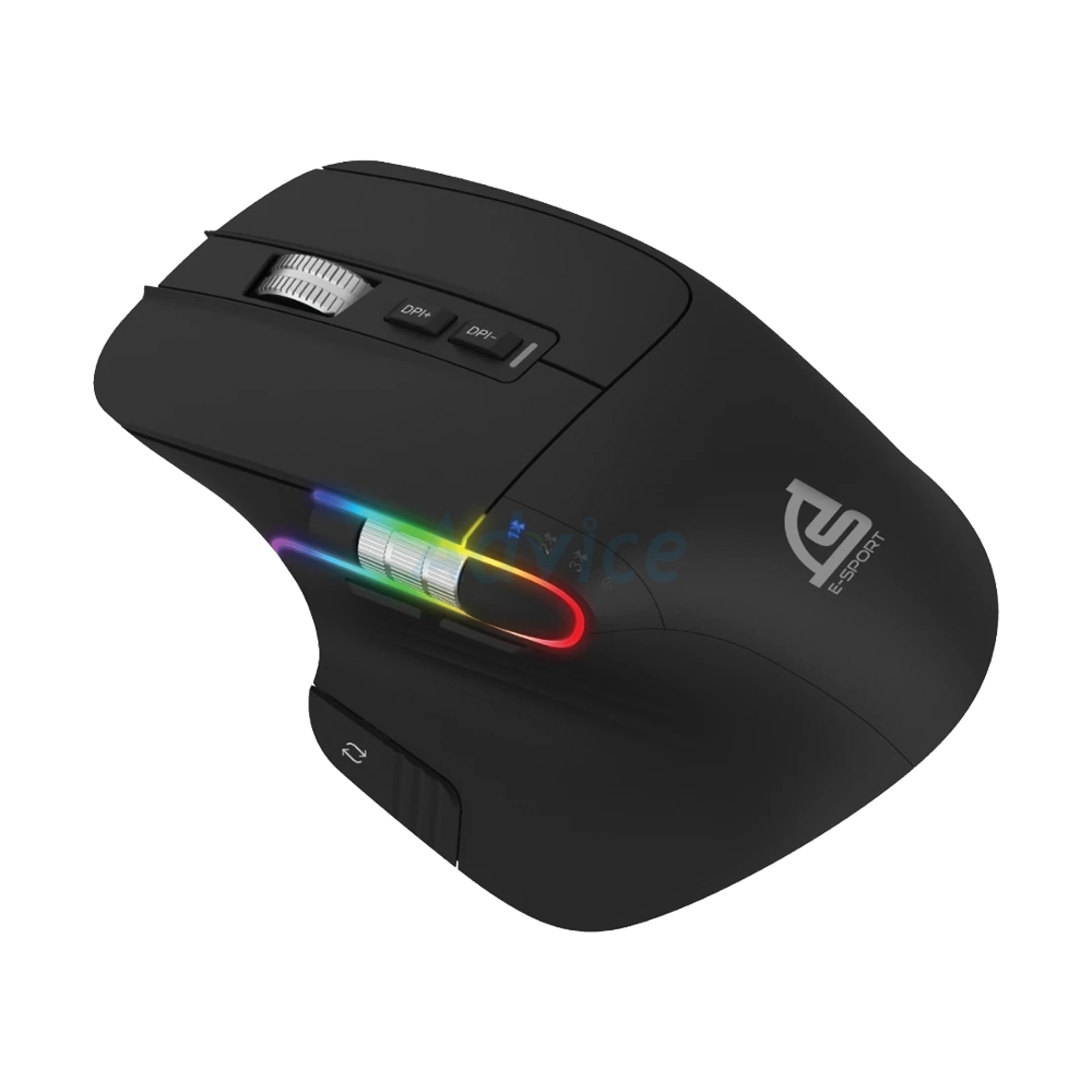MOUSE WIRELESS BLUETOOTH SIGNO WG913 XORRUS BLACK (เมาส์ไร้สาย)