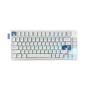 KEYBOARD WIRELESS BLUETOOTH ONIKUMA MT706 HANE WHITE (LINEAR SWITCH คีย์บอร์ด)