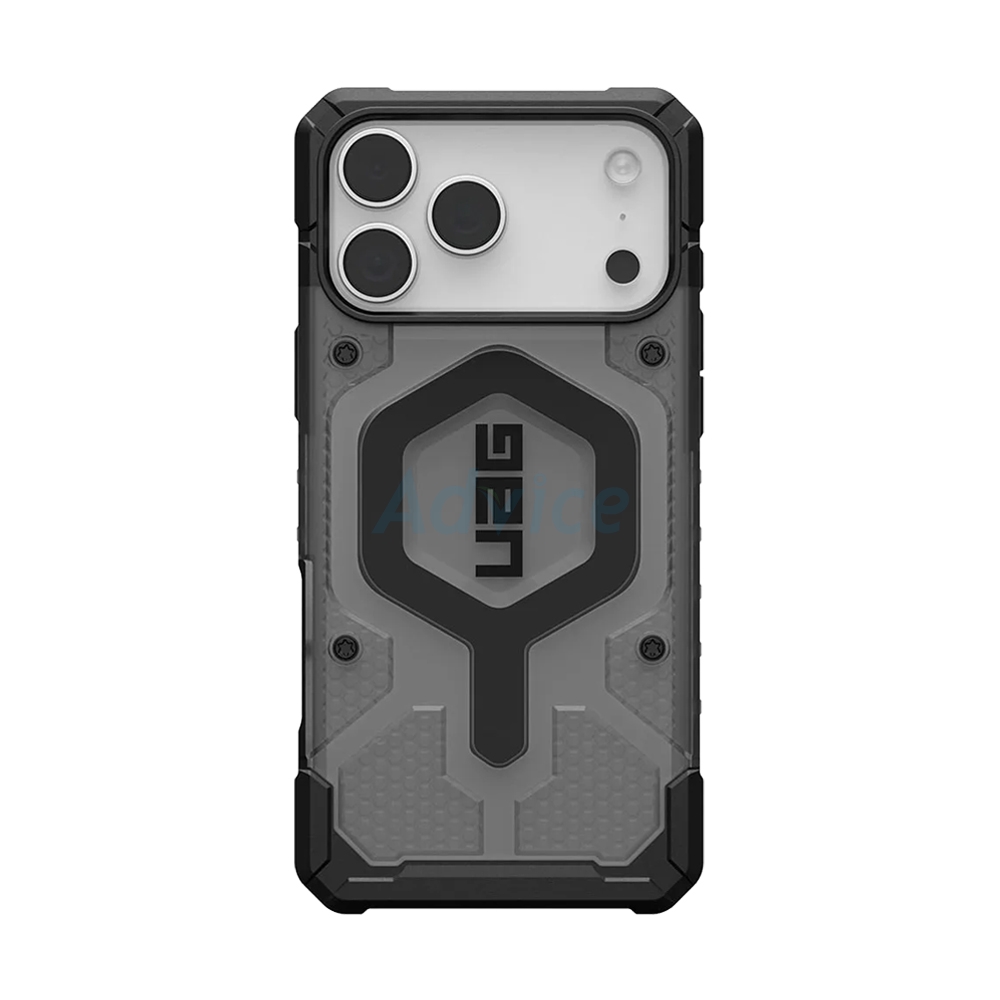 Case iPhone 18 Pro, 17 Pro UAG Pathfinder Clear Magsafe - Ash/Black