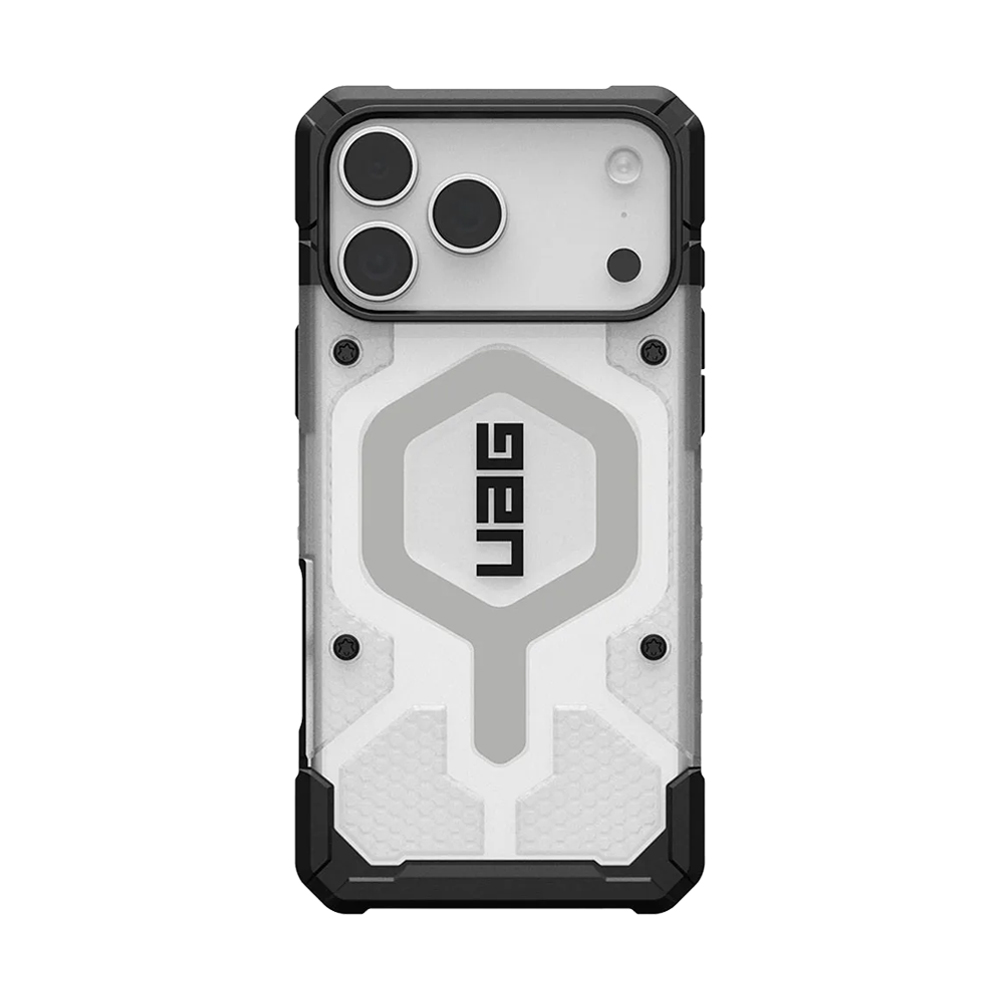 Case iPhone 17 Pro UAG Pathfinder Clear Magsafe - Ice/Silver