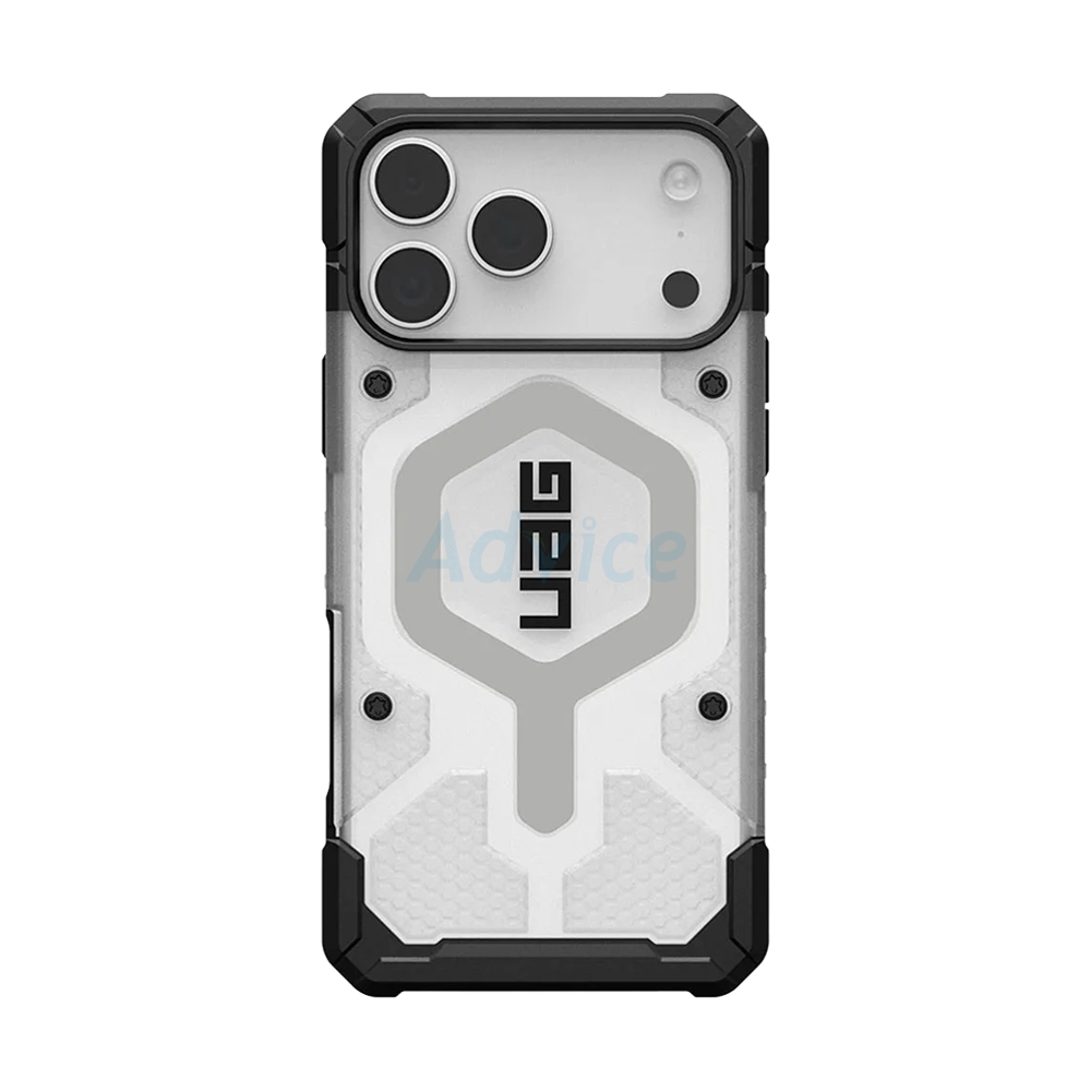 Case iPhone 18 Pro Max, 17 Pro Max UAG Pathfinder Clear Magsafe - Ice/Silver