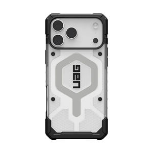 Case iPhone 17 Pro Max UAG Pathfinder Clear Magsafe - Ice/Silver