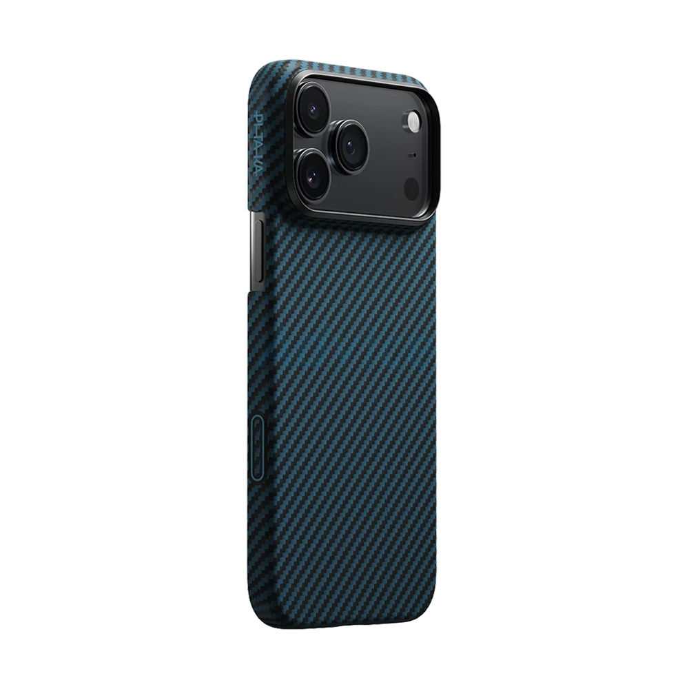 Case iPhone 17 Pro Max Pitaka Ultra-Slim - Black/Blue