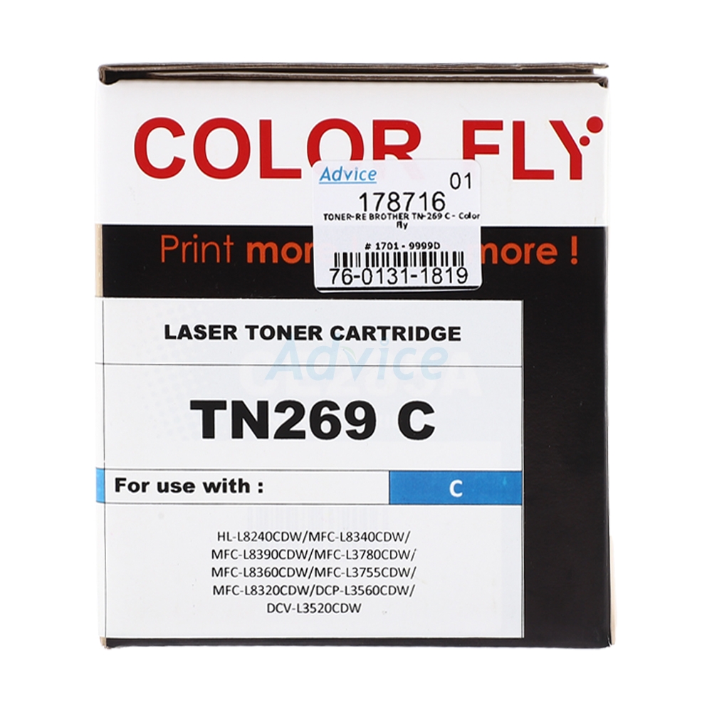 TONER-RE BROTHER TN-269 C - Color Fly