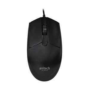 MOUSE ANITECH A202 SET BLACK