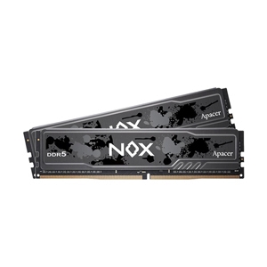 RAM DDR5(6000) 32GB (16GBX2) APACER NOX BLACK (AH5U32G60C622MBAA-2)