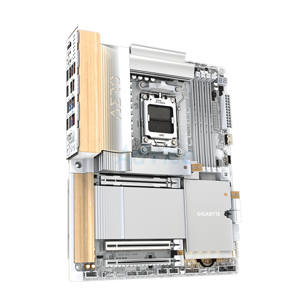 MAINBOARD (AM5) GIGABYTE X870E AERO X3D WOOD DDR5 (REV. 1.0)