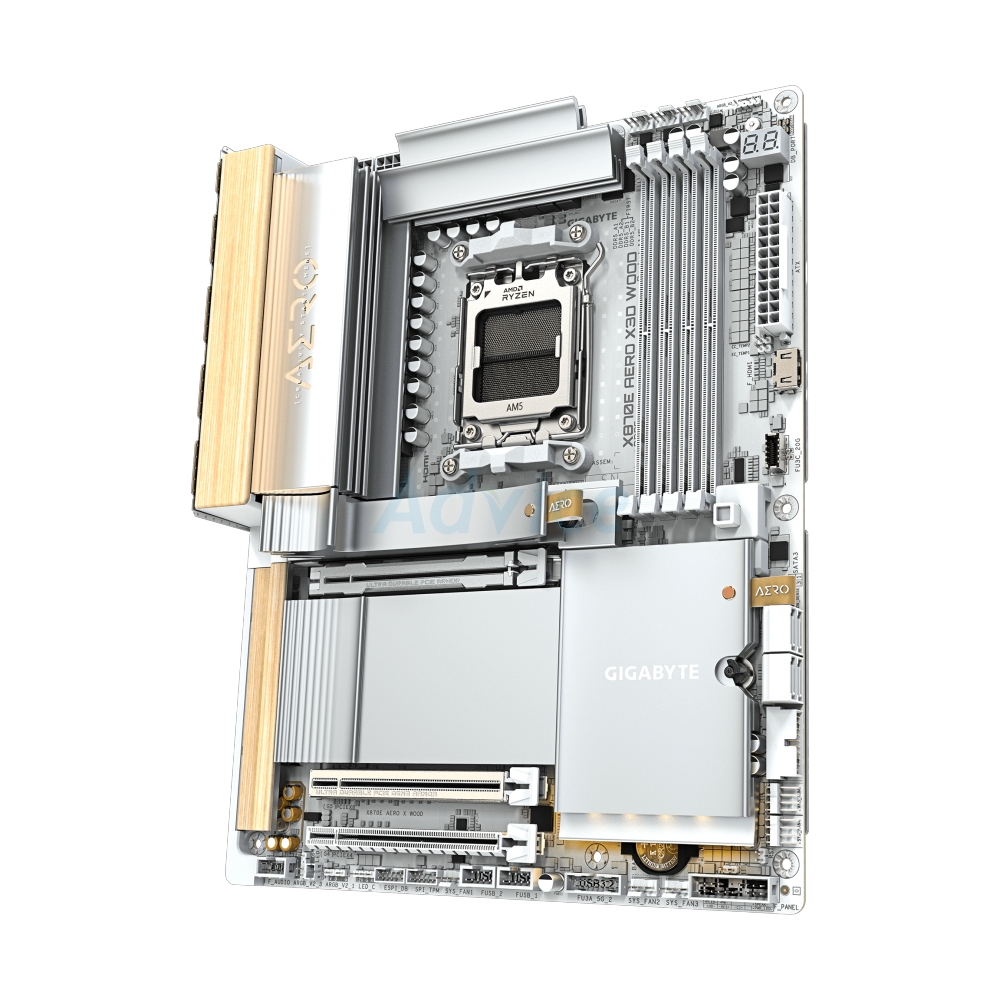 MAINBOARD (AM5) GIGABYTE X870E AERO X3D WOOD DDR5 (REV. 1.0)