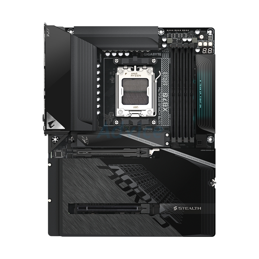 MAINBOARD (AM5) GIGABYTE X870 AORUS STEALTH DDR5 (REV. 1.0)