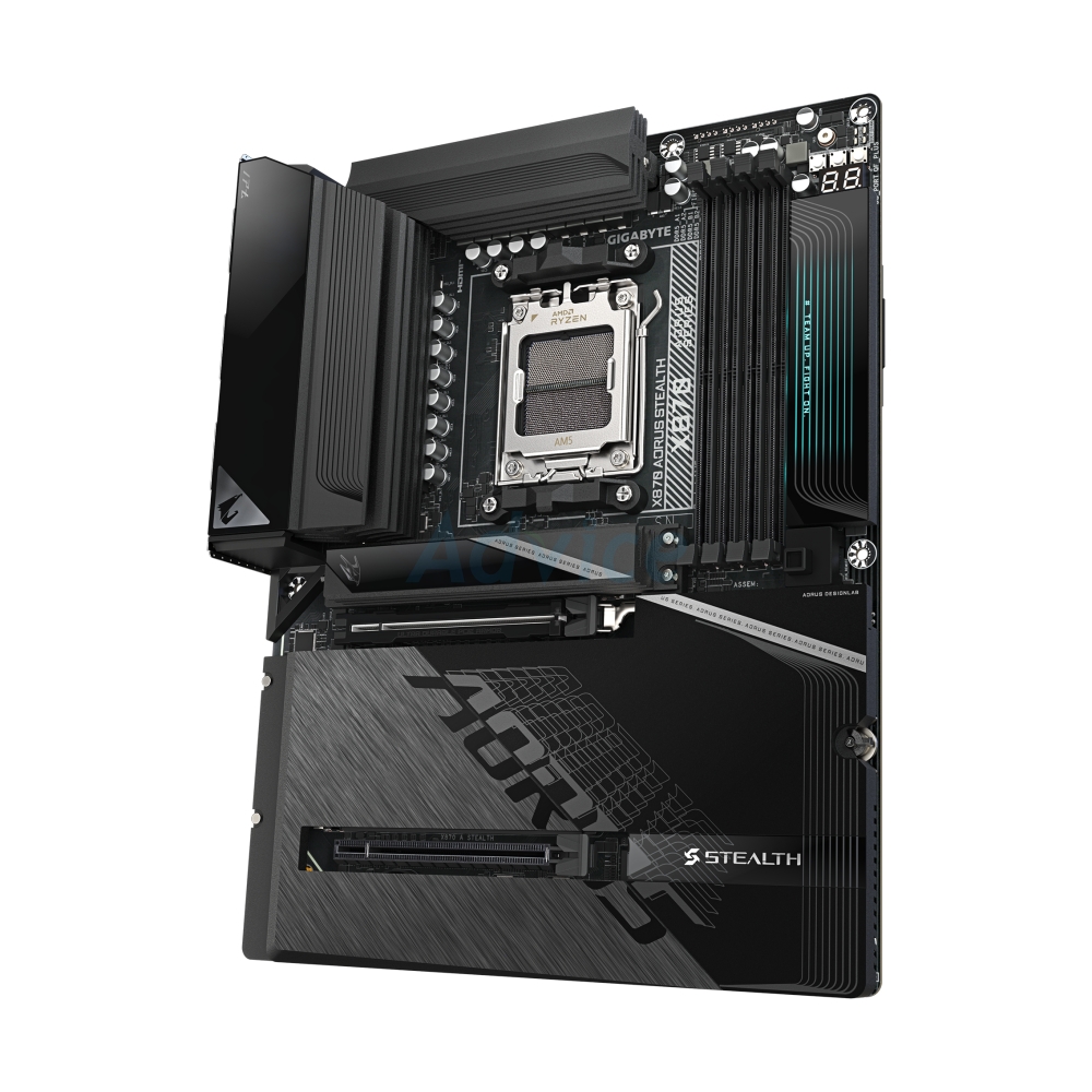 MAINBOARD (AM5) GIGABYTE X870 AORUS STEALTH DDR5 (REV. 1.0)