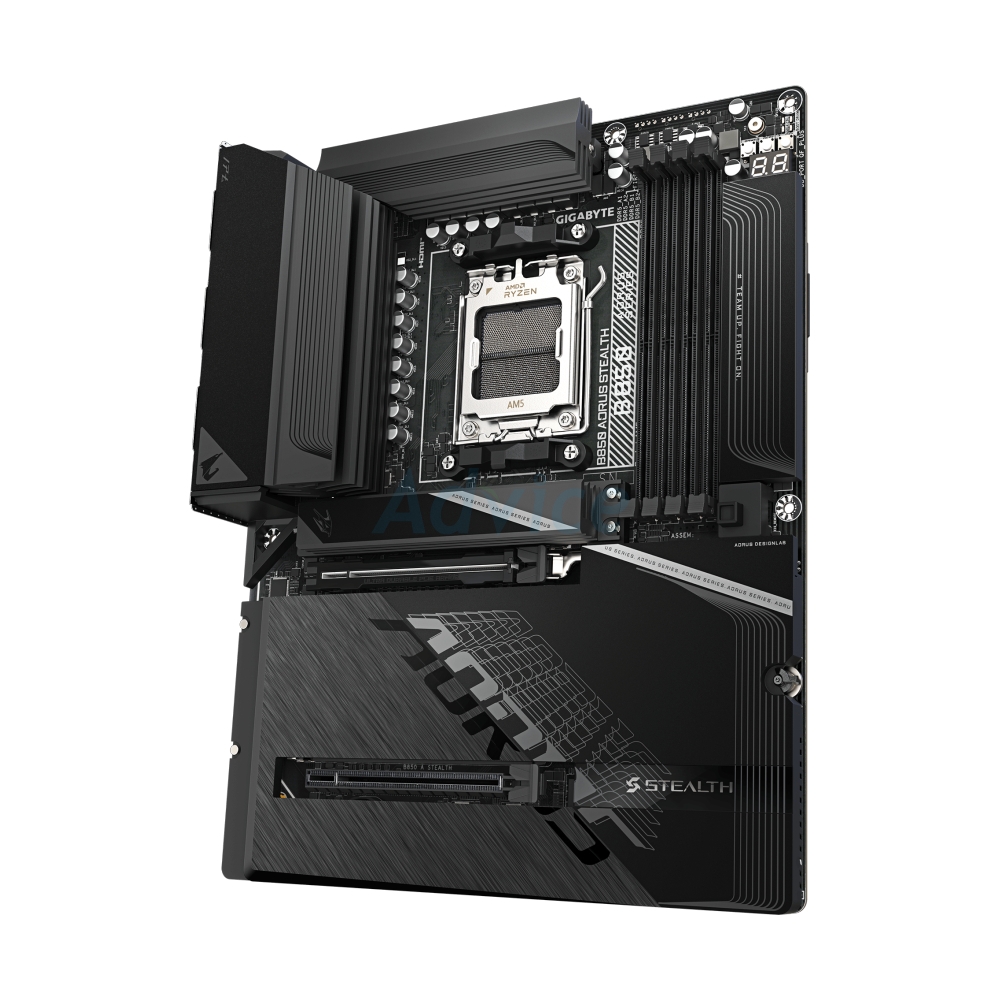 MAINBOARD (AM5) GIGABYTE B850 AORUS STEALTH DDR5 (REV. 1.0)
