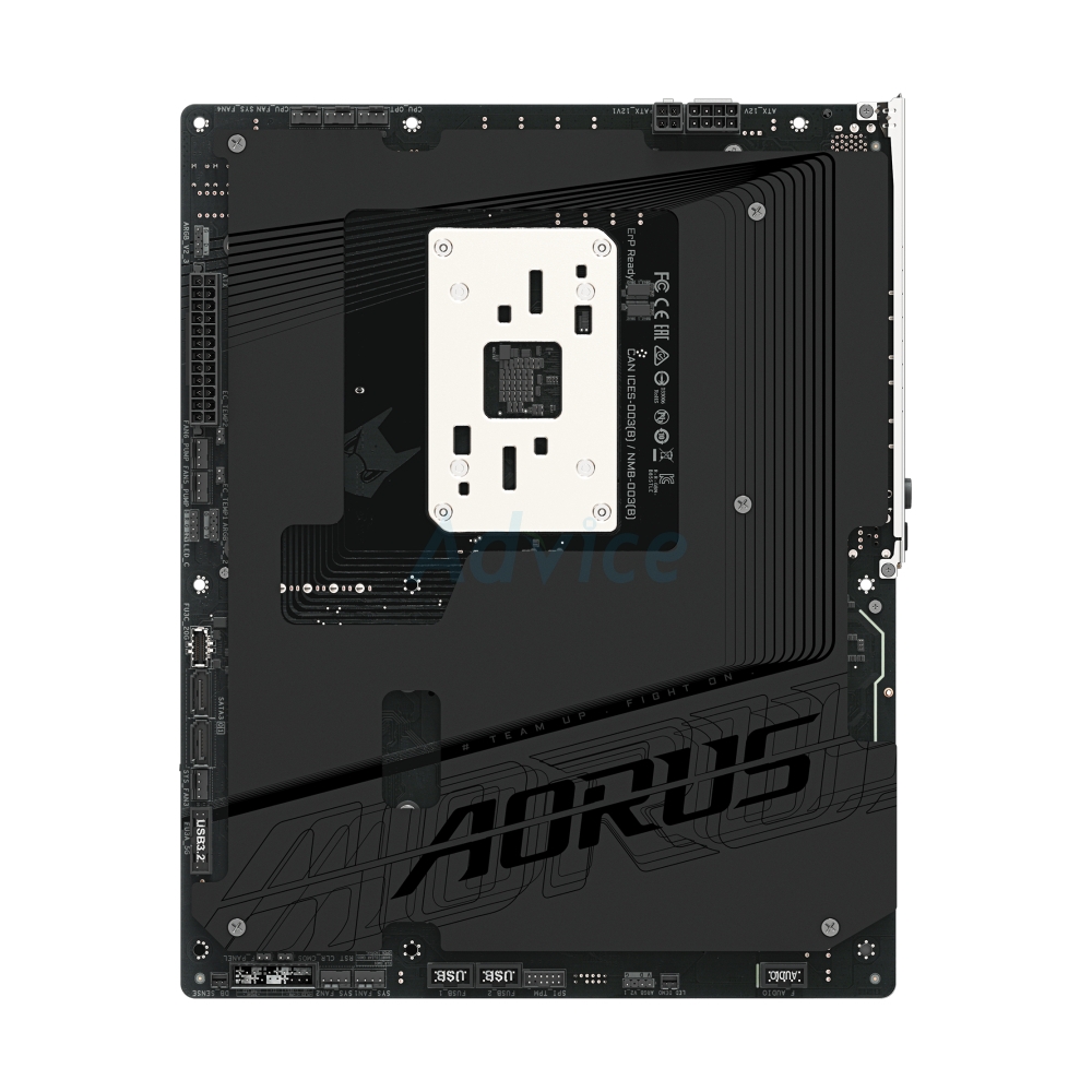 MAINBOARD (AM5) GIGABYTE B850 AORUS STEALTH DDR5 (REV. 1.0)