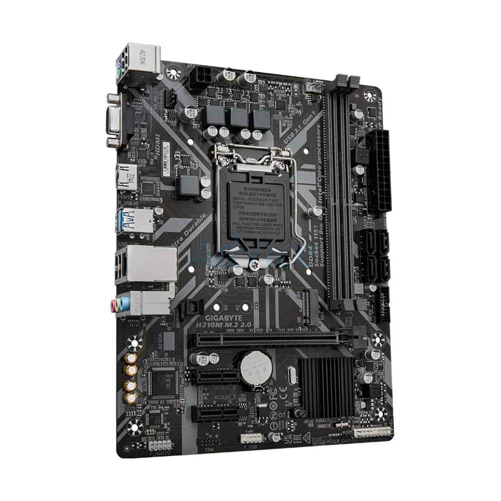 (1151V2) GIGABYTE H310M M.2 2.0 DDR4 (REV. 1.3)                                 