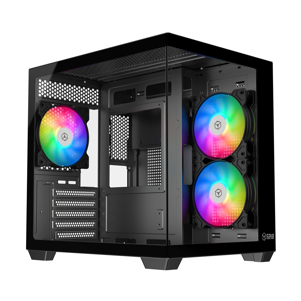 mATX (NP) COLD COOL CASE M9 BLACK                                               