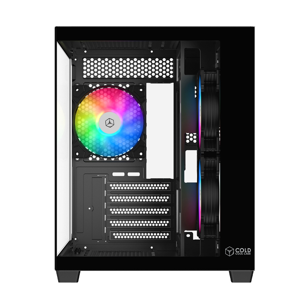 mATX (NP) COLD COOL CASE M9 BLACK                                               
