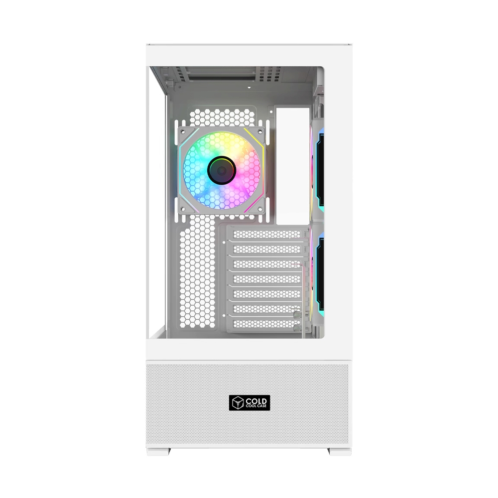 ATX CASE (NP) COLD COOL CASE Y9 WHITE