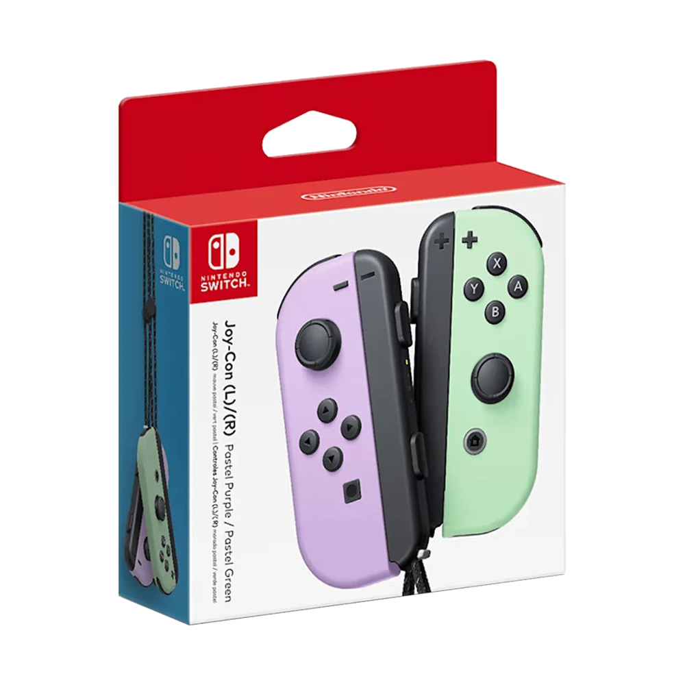 JOY-CON L-R PASTEL COLOR GREEN PURPLE NINTENDO SWITCH 2 (จอยเกม)