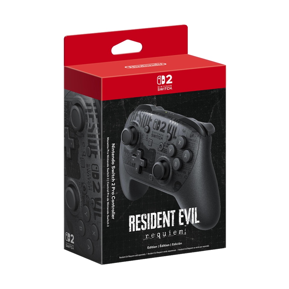 PRO CONTROLLER RESIDENT EVILl REQUIEM EDITION NINTENDO SWITCH 2 (จอยเกม)