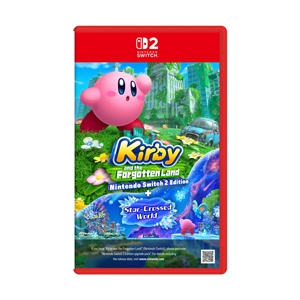 GAME NINTENDO SWITCH 2 KIRBY AND THE FORGOTTEN LAND + STAR-CROSSED WORLD (แผ่นเกม)