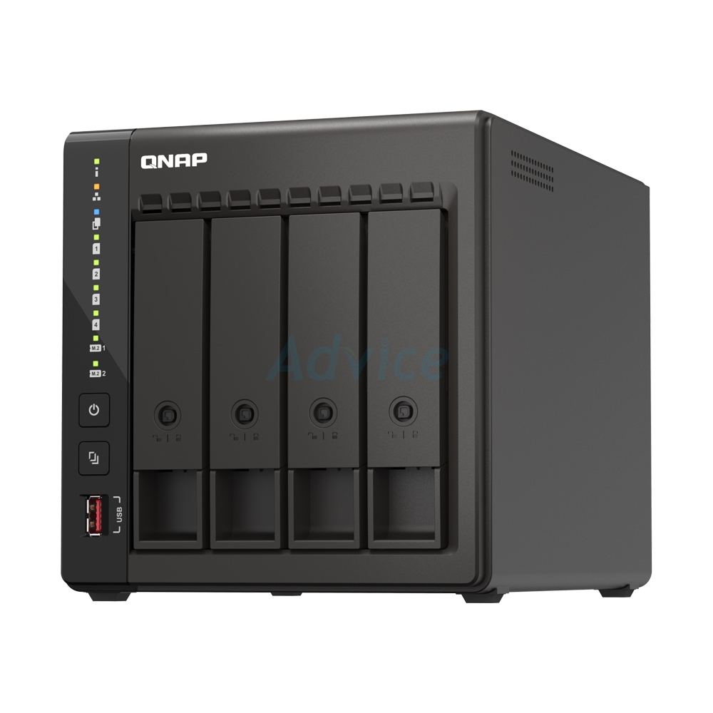 NAS QNAP (TS-453E-8G, Without HDD.)